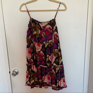 Urban Outfitters tiered babydoll floral dress